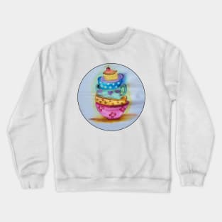 A cupcake on top Crewneck Sweatshirt